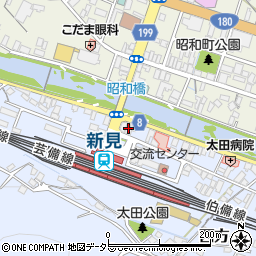 岡山県新見市西方453周辺の地図