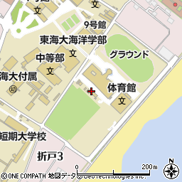 静岡県静岡市清水区折戸3丁目21周辺の地図