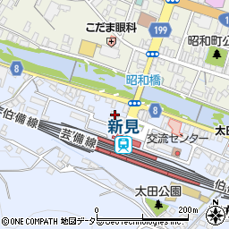 岡山県新見市西方472周辺の地図