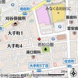 株式会社刈谷電気　引込工事センター周辺の地図
