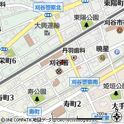 愛知県交通安全協会刈谷支部周辺の地図