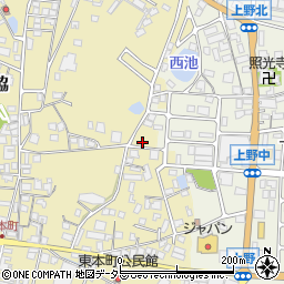 兵庫県西脇市西脇630-8周辺の地図