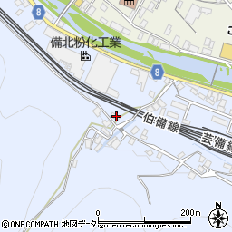 岡山県新見市西方690周辺の地図