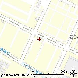 名港海運株式会社　四日市支店周辺の地図