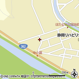 静岡県静岡市葵区新間449周辺の地図