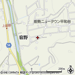 大阪府豊能郡能勢町宿野432-39周辺の地図