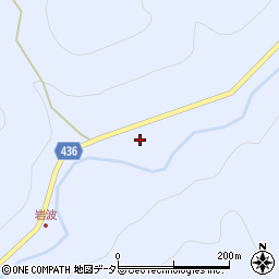 愛知県新城市作手岩波池田16-4周辺の地図
