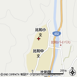 広島県庄原市比和町比和1033周辺の地図