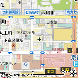 木津屋橋駐車場周辺の地図
