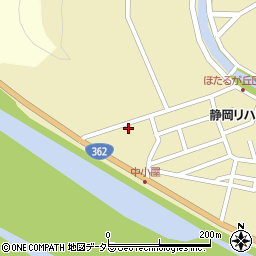 静岡県静岡市葵区新間461周辺の地図