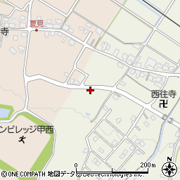 滋賀県湖南市吉永周辺の地図