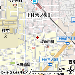 京都府京都市西京区上桂三ノ宮町99周辺の地図