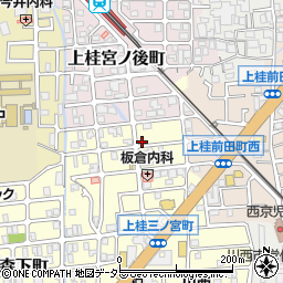 京都府京都市西京区上桂三ノ宮町88-2周辺の地図