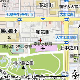 京神倉庫株式会社　国際京都支店周辺の地図