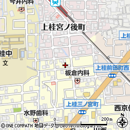 京都府京都市西京区上桂三ノ宮町98周辺の地図