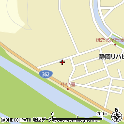 静岡県静岡市葵区新間461-1周辺の地図