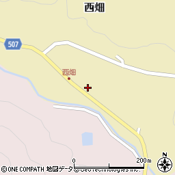 兵庫県川辺郡猪名川町西畑深田3周辺の地図