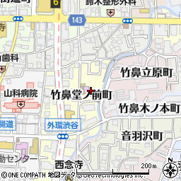 京都洛東迎賓館周辺の地図