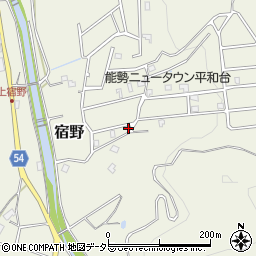 大阪府豊能郡能勢町宿野432-41周辺の地図