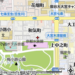 サンメイツ京阪・七条大宮周辺の地図