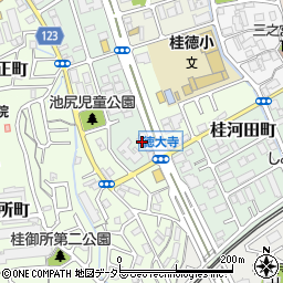 銀座に志かわ　京都桂店周辺の地図