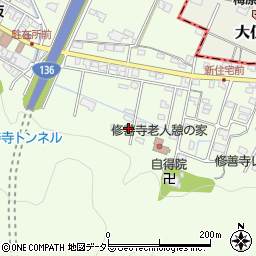 静岡県伊豆市熊坂周辺の地図