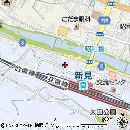 岡山県新見市西方474-1周辺の地図