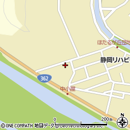 静岡県静岡市葵区新間458周辺の地図