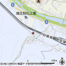 岡山県新見市西方692周辺の地図