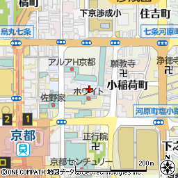 京都府京都市下京区塩小路町524-1周辺の地図