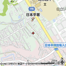 静岡県静岡市清水区村松675周辺の地図