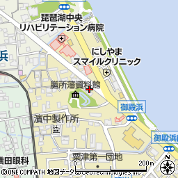 滋賀県大津市御殿浜20周辺の地図