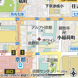 京都府京都市下京区塩小路町524-5周辺の地図