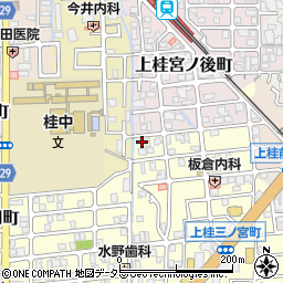 京都府京都市西京区上桂三ノ宮町105周辺の地図