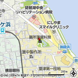 滋賀県大津市御殿浜20-50周辺の地図