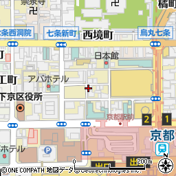 株式会社日本旅行　ＴｉＳ京都西口支店周辺の地図