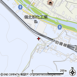 岡山県新見市西方683周辺の地図