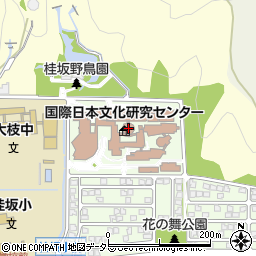 国際日本文化研究センター周辺の地図