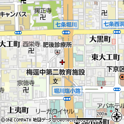 ＥＮＥＯＳ　Ｄｒ．Ｄｒｉｖｅ京都駅前ＳＳ周辺の地図