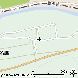 愛知県新城市名越小林42周辺の地図