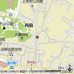 兵庫県西脇市西脇697周辺の地図