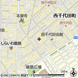 静岡県静岡市葵区西千代田町2周辺の地図