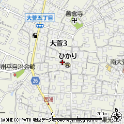 常楽寺周辺の地図