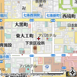 三旺京都駅前ビル周辺の地図