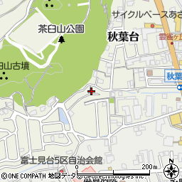 滋賀県大津市秋葉台15-41周辺の地図