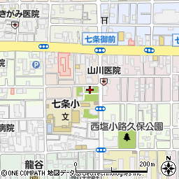 松尾大社周辺の地図
