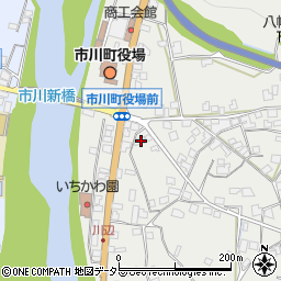 兵庫県神崎郡市川町西川辺215周辺の地図