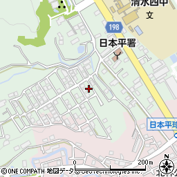静岡県静岡市清水区村松3252-7周辺の地図