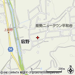 大阪府豊能郡能勢町宿野432-28周辺の地図