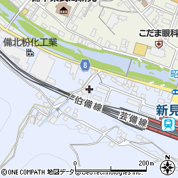 岡山県新見市西方533周辺の地図
